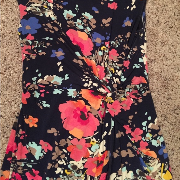 SOLD Merona Floral short Dress Sz S - Picture 3 of 5